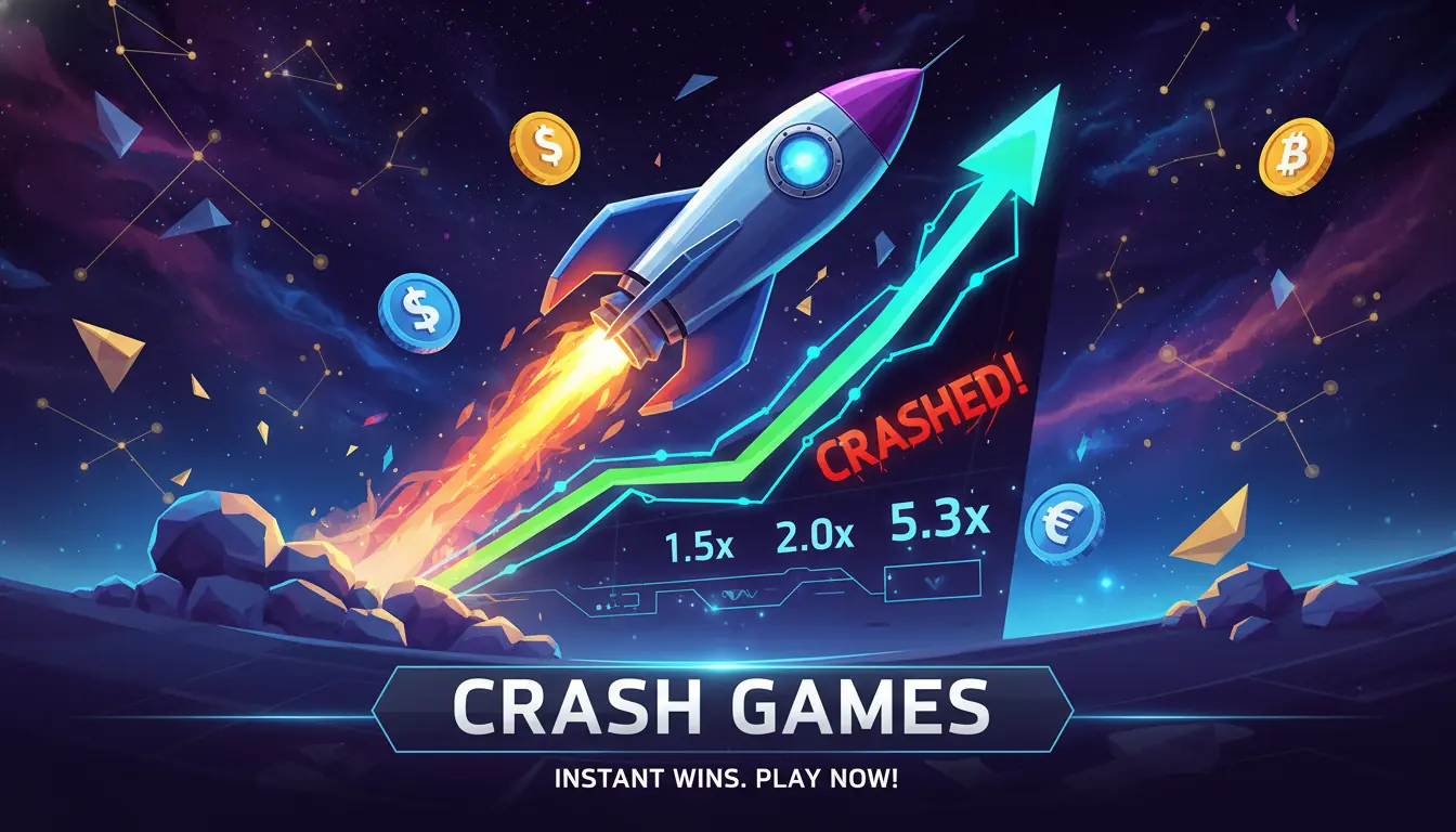 Crash games su Mania casino